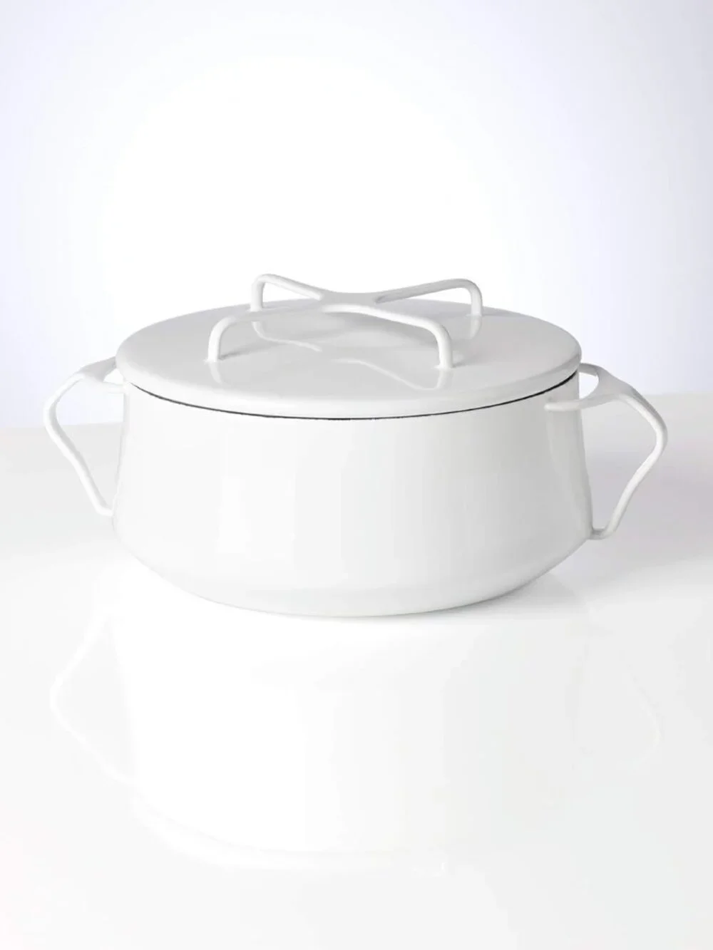 Dansk Kobenstyle Lenox White Casserole Dutch Oven 2 Qt White